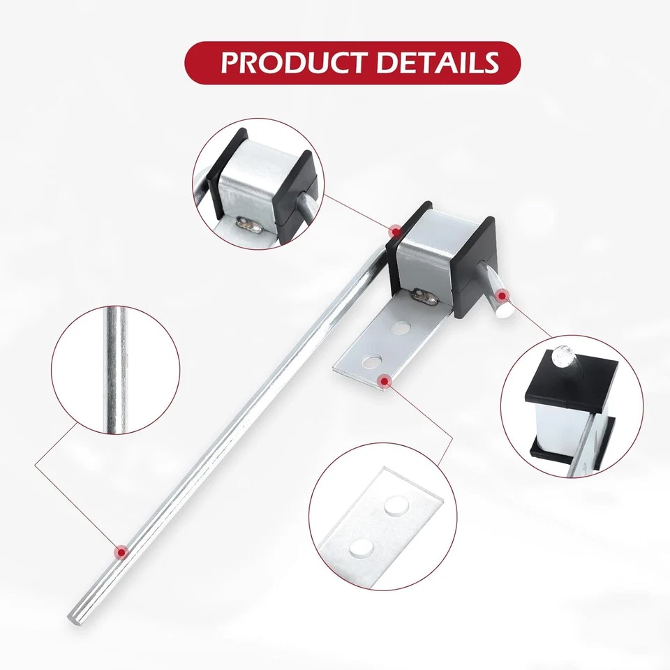 Heavy Duty Exhaust Hanger Rods Universal Use Exhaust Hanger 3/8" Rod 10" Long - Image 3 of 4
