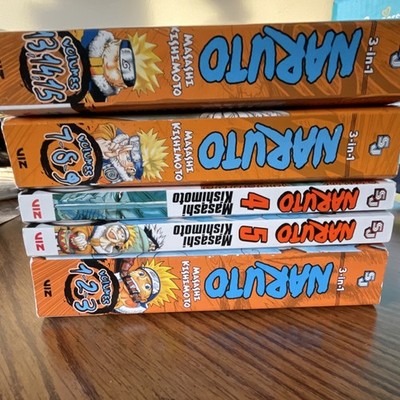 VIZ Media Naruto 3-in-1 Softcover Set by Masashi Kishimoto