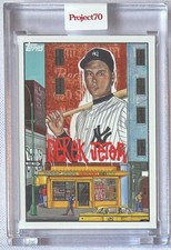 2021 Topps Project 70 - by Snoop Dogg - #732 Derek Jeter - Print Run 1407