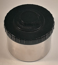 Kindermann 3 3/8" x 4 1/2 Stainless Steel Dark Room Film Developing Tank