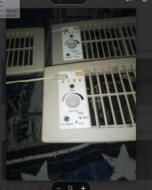 4 potenciadores de registro Suncourt Flush Fit blancos HC500-W circulación de aire ventilación de escape Foto 4 de 4