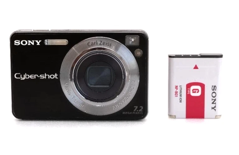 【動作良好】SONY Cyber-shot DSC-W120 ブラック Sony Dsc W120 for sale | eBay