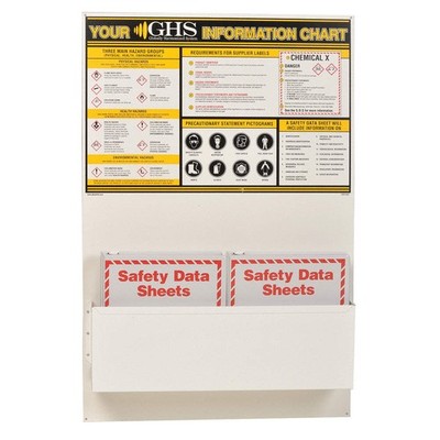 GHS SAFETY GHS1001 Information Center,Chemical/Hazmat 10X325