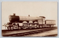 Vintage Real Photo Postcard The Great Bear Locomotive UK 1901-1907