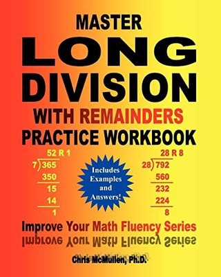 Master Long Division mit Resten Übungsarbeitsbuch: (enthalten
