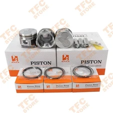 D1005 Piston Kit & Piston Rings Set (+0.5MM) For Kubota D1005 Engine