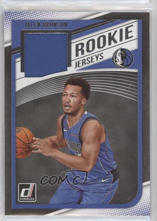 2018-19 Panini Donruss Rookie Jerseys Jalen Brunson #RJ-JBR RC 0f7i