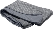 Furhaven Replacement Dog Bed Cover Ultra Plush Faux Jumbo, (Gray) 