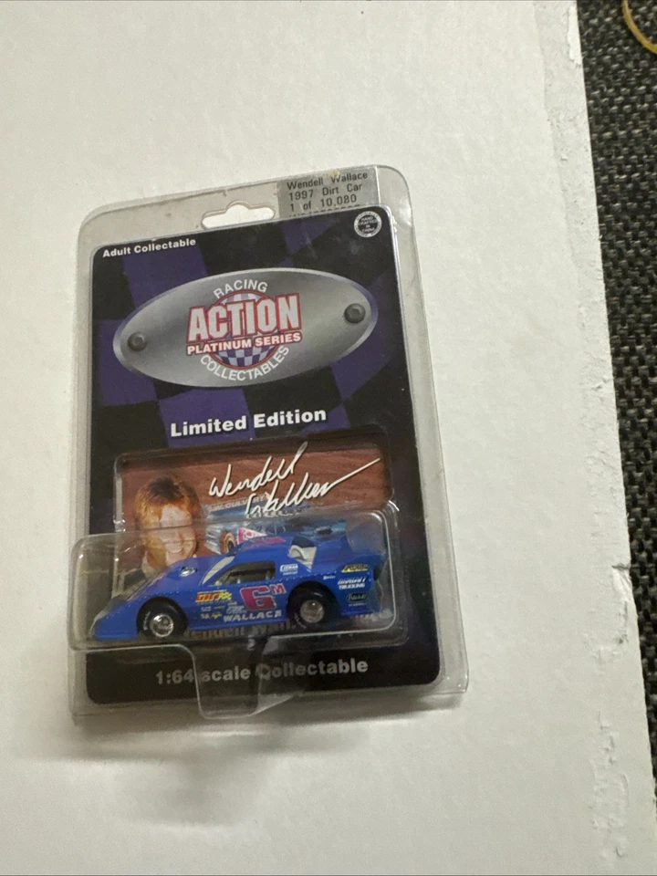 Action Platinum #6m WENDELL WALLACE REBCO 1/64 1997 Dirt Car Nu Como Nuevo en Caja C9 Foto 4 de 4