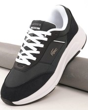 Image of Lacoste Run Set Trainers Dark Grey/Black