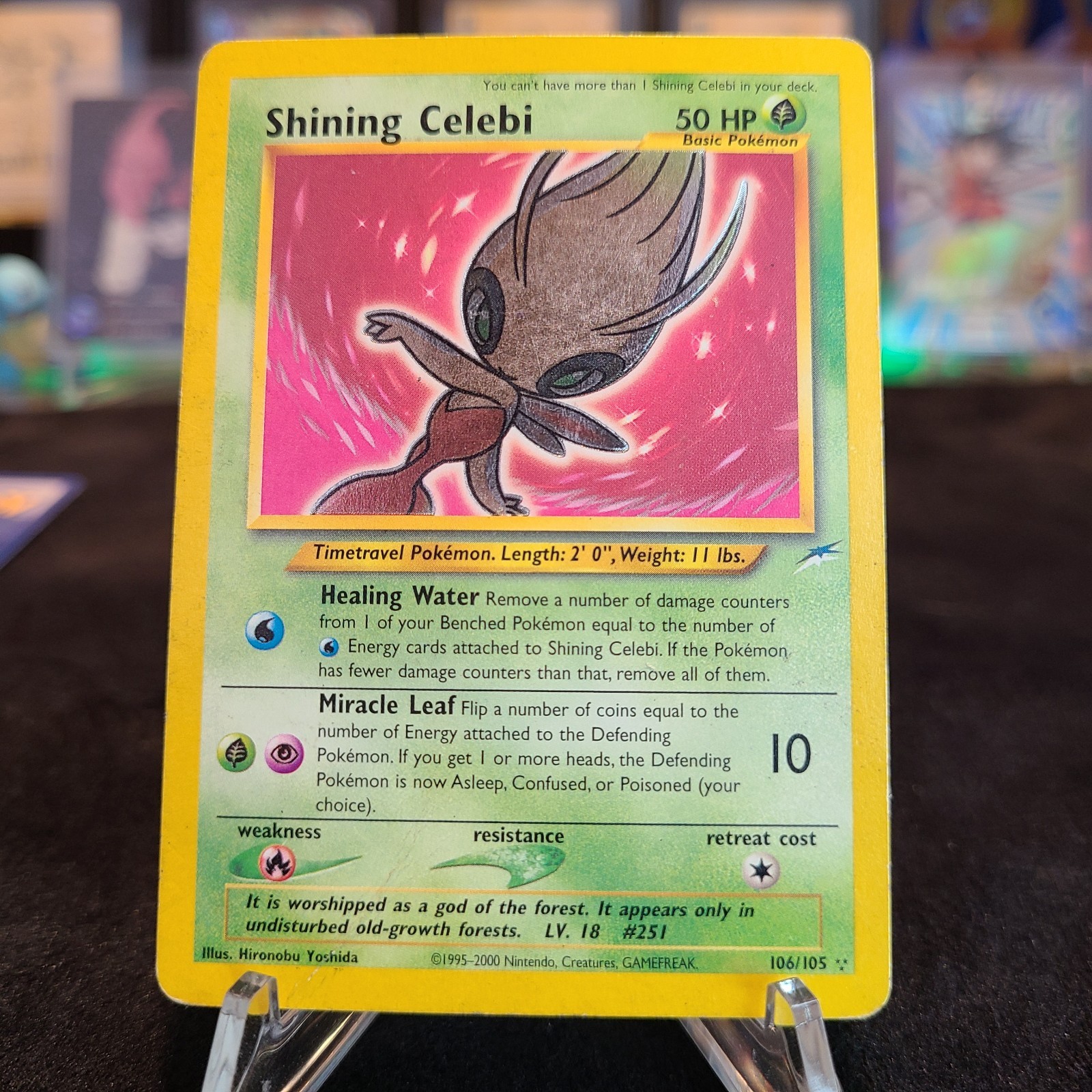 Shining Celebi 106/105 Neo Destiny Holo