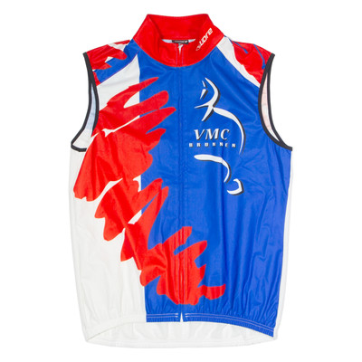 Cuore VMC Brunnen Fahrrad Herren Trikot Blau Ärmellos L