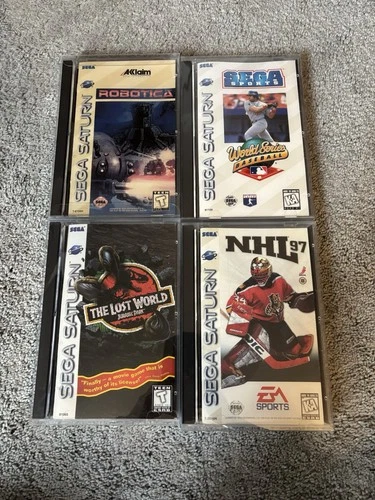 Lot of 4 Sega Saturn Games