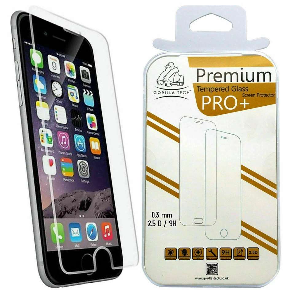 100% Genuine Gorilla Tempered Glass Film Screen Protector Guard Galaxy A21 2020 - Image 2 of 4