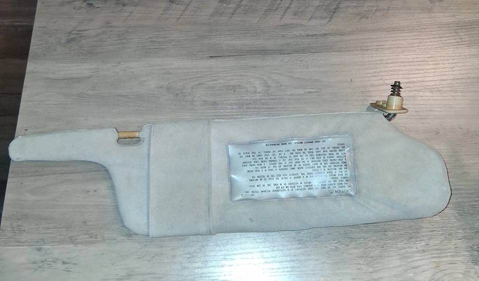 1995 Mitsubishi 3000gt Driver Sun Visor Left Sunvisor - Image 3 of 3