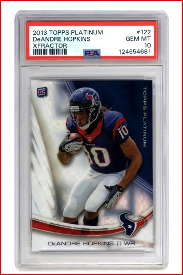 DeAndre Hopkins Panini Absolute #122 Spectrum Platinum