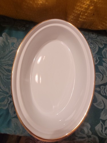 Vintage ROYAL WORCESTER EVESHAM COVERED CASSEROLE VEGETABLE DISH WITH LID 1961 - Picture 6 of 9