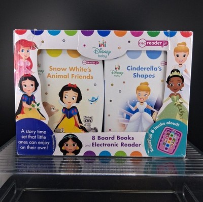 Disney Baby Me Reader Jr. 8 Board Book Set W/ Electronic Reader
