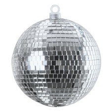 LightmaXX Profi Spiegelkugel 10 cm, 10x10mm Reflektoren, Profi Mirrorball