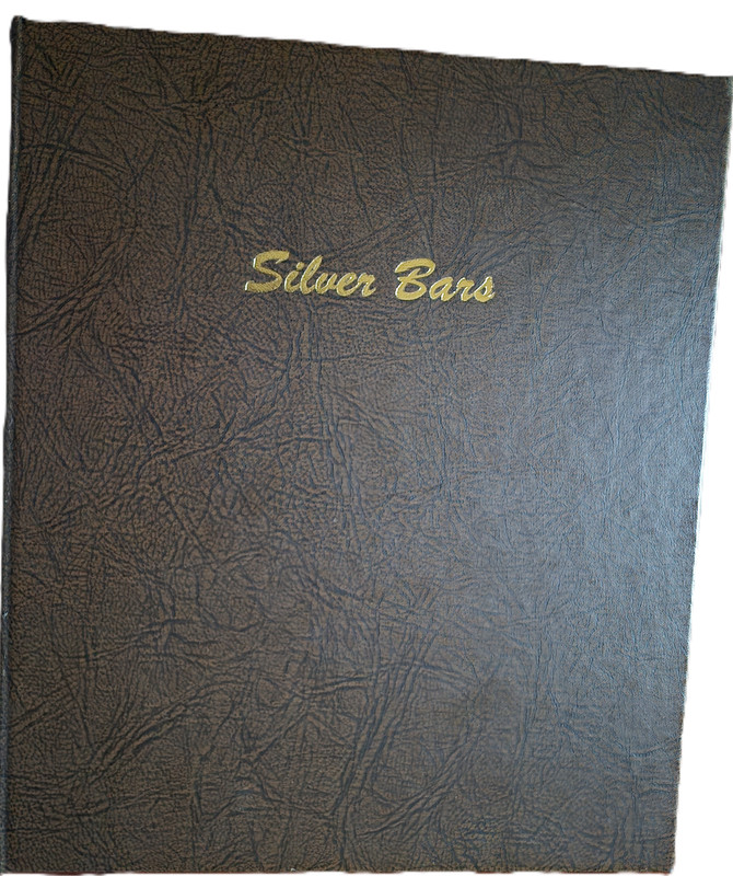 MODIFIED DANSCO SILVER BARS ALBUM: 3 HORIZONTAL & 3 VERTICAL DISPLAY PAGES