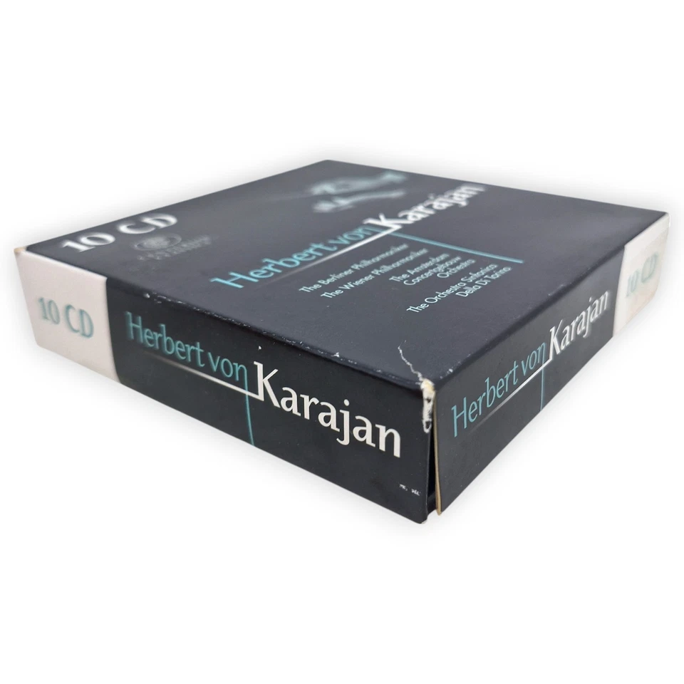 Herbert von Karajan 10 CD Box Berliner Wiener Philharmoniker Centurion Classics - Bild 4 von 4