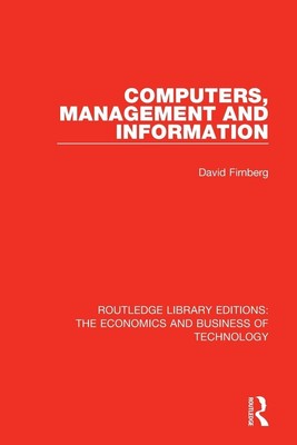 Computers, Management and Information | David Firnberg | Taschenbuch | Englisch