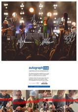 CAGE THE ELEPHANT SIGNED 8x10 PHOTO C MATT SHULTZ +5 w/EXACT PROOF AUTOGRAPH COA CAGE THE ELEPHANT SIGNED 8x10 PHOTO C MATT SHULTZ +5 w/EXACT PROOF AUTOGRAPH COA