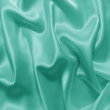 25 Yards 60" Aqua Satin Fabric Shiny for Draping Wedding Runner Sash Overlay