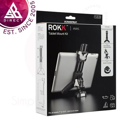 Scanstrut Rokk Mini Universal Tablet Halterung Mit Saugnapf Knopf   RLS-508-405