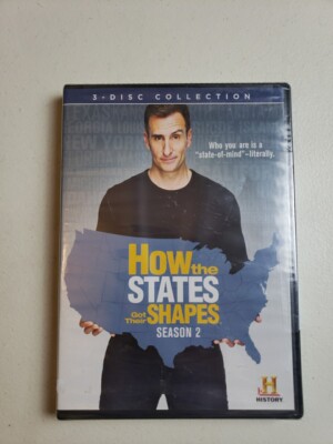 How the States Got Their Shapes: Season Two (DVD, 2012)  Brand New Free Shipping