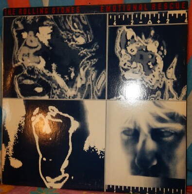 12'' VERY RARE LP EMOTIONAL RESCUE BY THE ROLLING STONES (1980) ROLLING STONES 