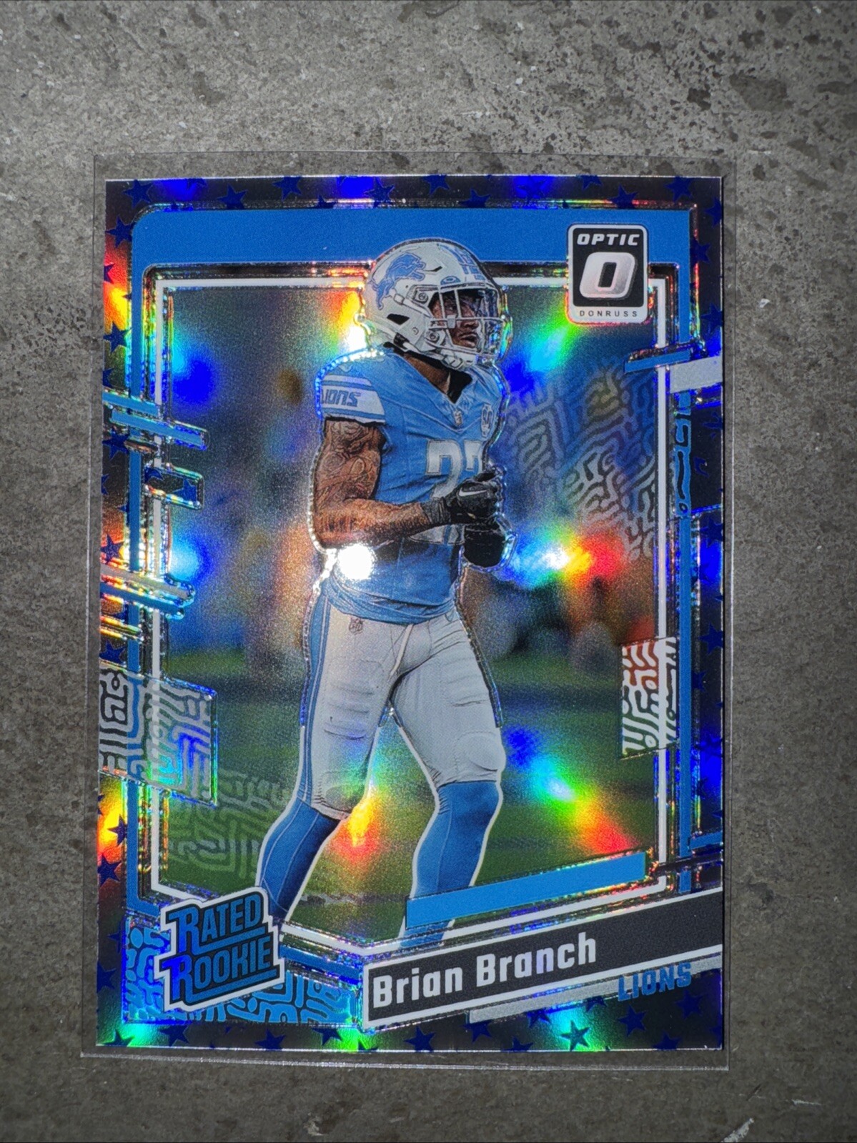 2023 Optic Brian Branch Stars Holo SP 🔥🔥🔥🔥