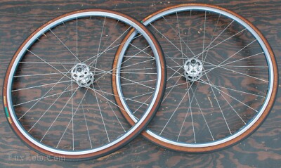 Vintage Campagnolo Record 700c RoadBike WHEELS Mavic Reflex