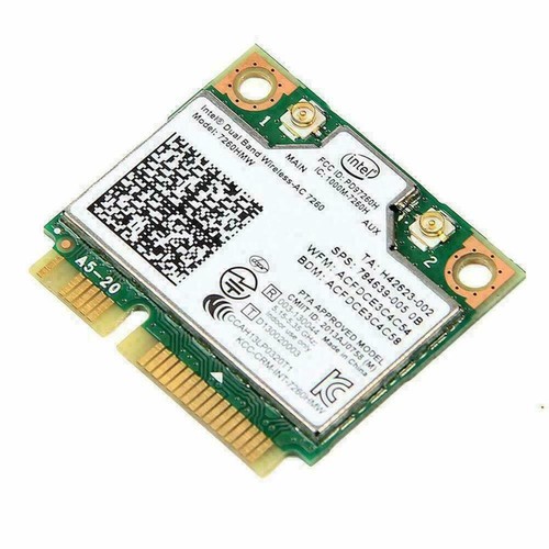 For Intel 7260HMW Dual band wireless-AC 867Mbps 802.11ac R3P0 USNEW PCI-E D9Z9 - Picture 6 of 12