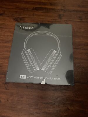 Cowin E8 Perfect Quiet Active Noise Cancelling Bluetooth Headphones,  Black/Gold