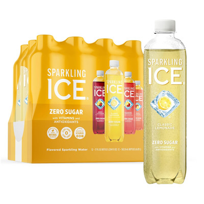 Lemonade Variety Pack, Flavored Sparkling Water, Zero Sugar, with Vitamins and A
