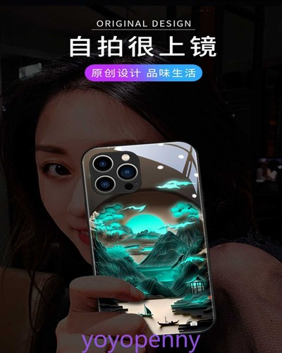 Chinese Tradition LED Light up Phone Case Cover for iPhone 16 15 13 14 Pro Max - Picture 3 of 14