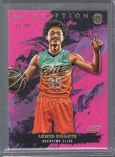 2021-22 Topps Inception OTE Overtime Elite Magenta /99 Lewis Duarte #76