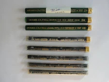 A W Faber Castell  8 Tubes Of Various Drafting Leads