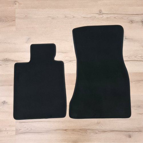 For BMW Z4 E85/86 2004-2009 Front Car Floor Mats Velour Black