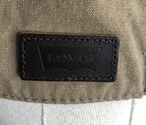 Vintage Levi’s Cap Newsboy Paperboy Hat Cotton Tan Khaki Mens Size L/XL Retro - Picture 4 of 10
