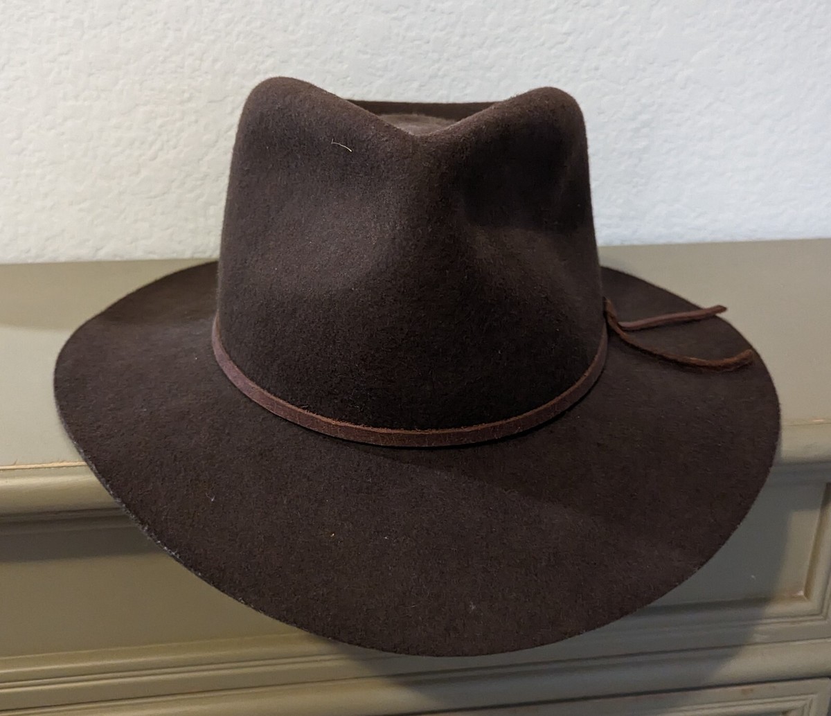 Madewell Biltmore wool fedora hat Biltmore for Madewell 100% wool dark brown hat with... | Depop main image 3