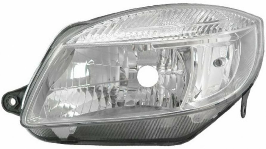 Phare avant gauche pour Skoda Fabia 2 et Roomster optique de rechange