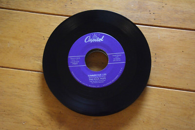 THE FOUR PREPS ''SUMMERTIME LIES / LAZY SUMMER NIGHT'' 45 RPM 7'' RECORD [4B3-81]