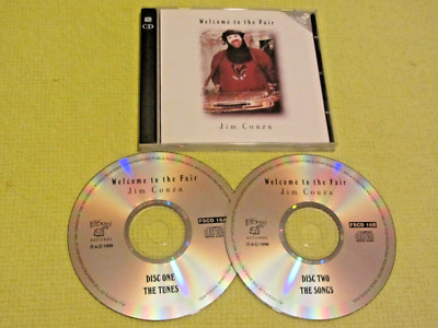 Jim Couza Welcome To The Fair 2 CD Album Folk American hammered dulcimer player