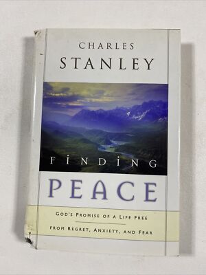 Finding Peace - Charles Stanley (Hardcover, 2003, Dust Jacket)