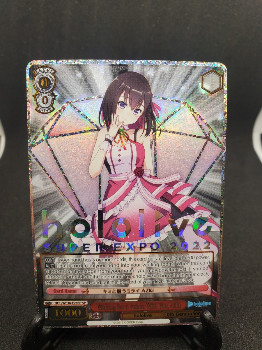 AZKi Weiss Schwarz Hololive SUPER EXPO 2022 HOL/WE36-28SP SP AZKi Weiss Schwarz Hololive SUPER EXPO 2022 HOL/WE36-28SP SP