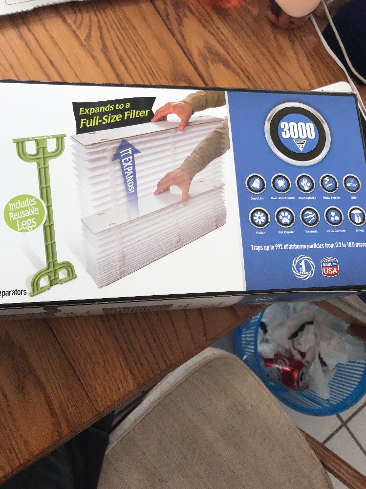 BestAir AXP21313R XPANDA Expandable Air Filter, 20x26x4 Ships N 24 eBay