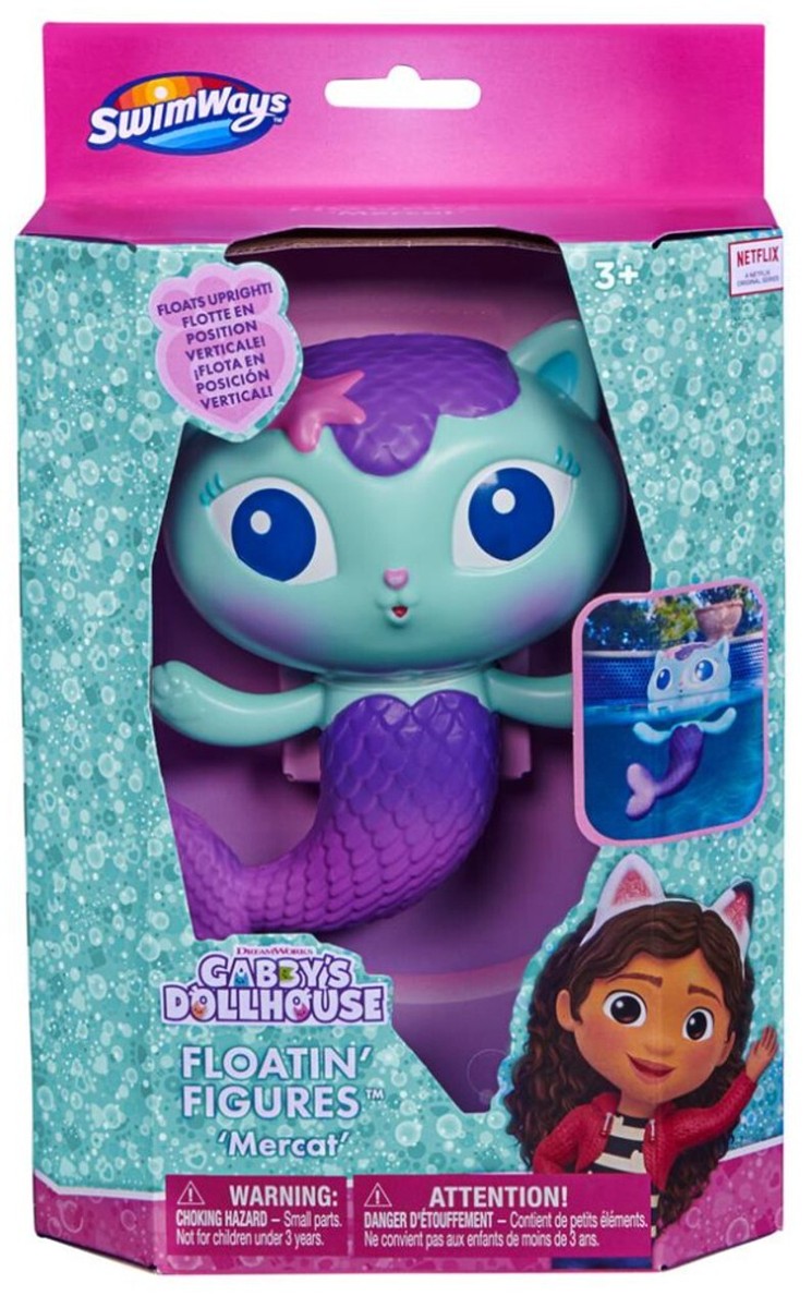 Gabby's Dollhouse: Gabby Cat Squirters de Bain flottants pour Tout-Petits Filles et garçons âgés de 3 Ans et Plus