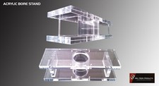 Del-tron Flowbench Dry Flow Acrylic 4.0304.155 Bore Stand Del-tron Flowbench Dry Flow Acrylic 4.0304.155 Bore Stand